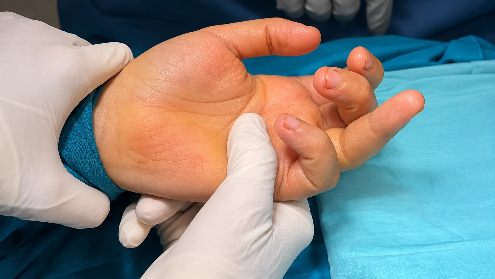 Clinical Hand Examination result