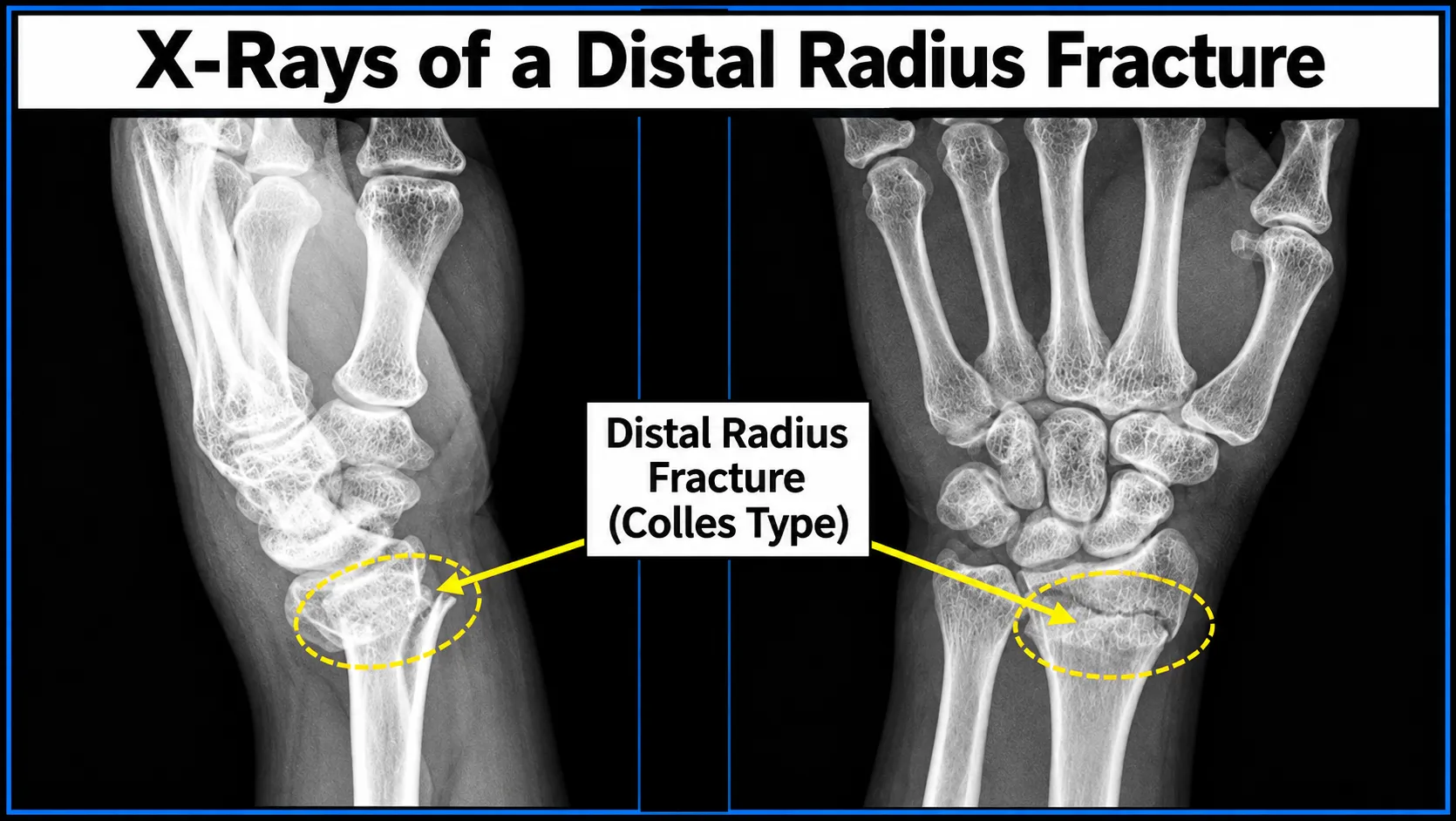 Distal Radius Fracture X Ray Guide result